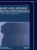 Basic and Applied Social Psychology journal cover